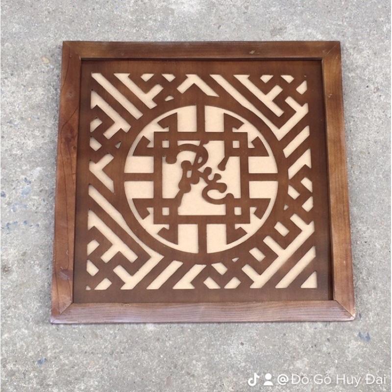 Chắn khói bàn thờ gỗ sồi 31x41cm