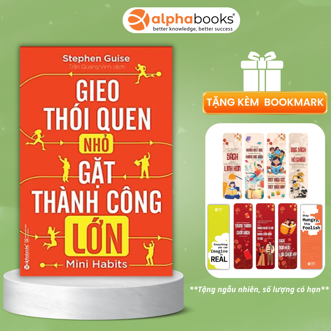 Gieo Thói Quen Nhỏ, Gặt Thành Công Lớn - Tặng Kèm Sổ Tay