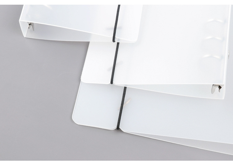 Bìa sổ còng trong suốt 9 lỗ cỡ B5 - 215x280x25mm