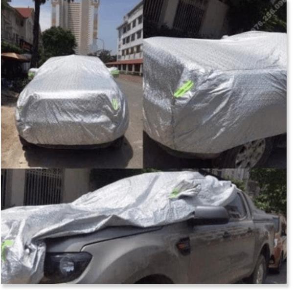 Bạt phủ tre xe oto tráng nhôm bạc cao cấp