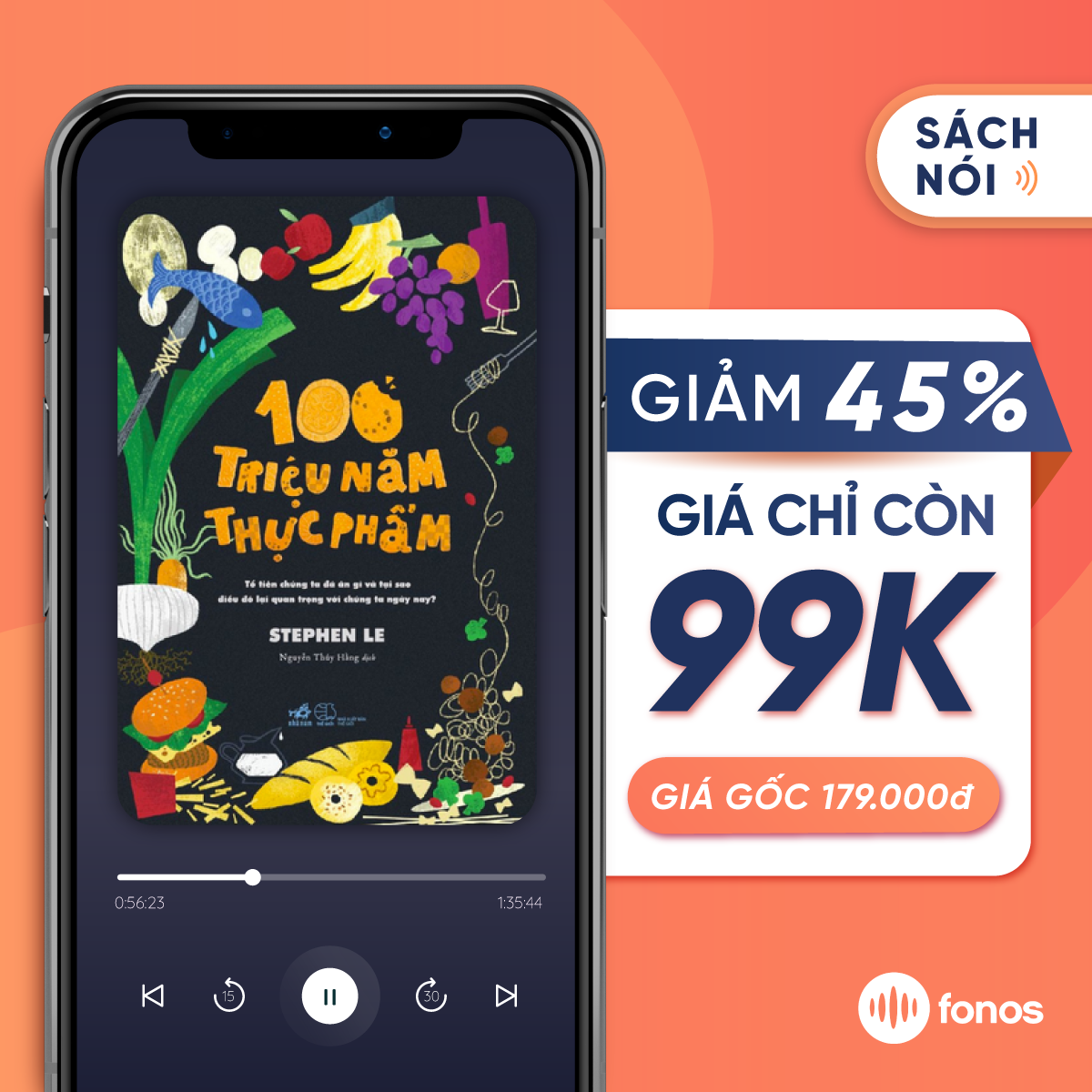 Sách nói: 100 Triệu Năm Thực Phẩm