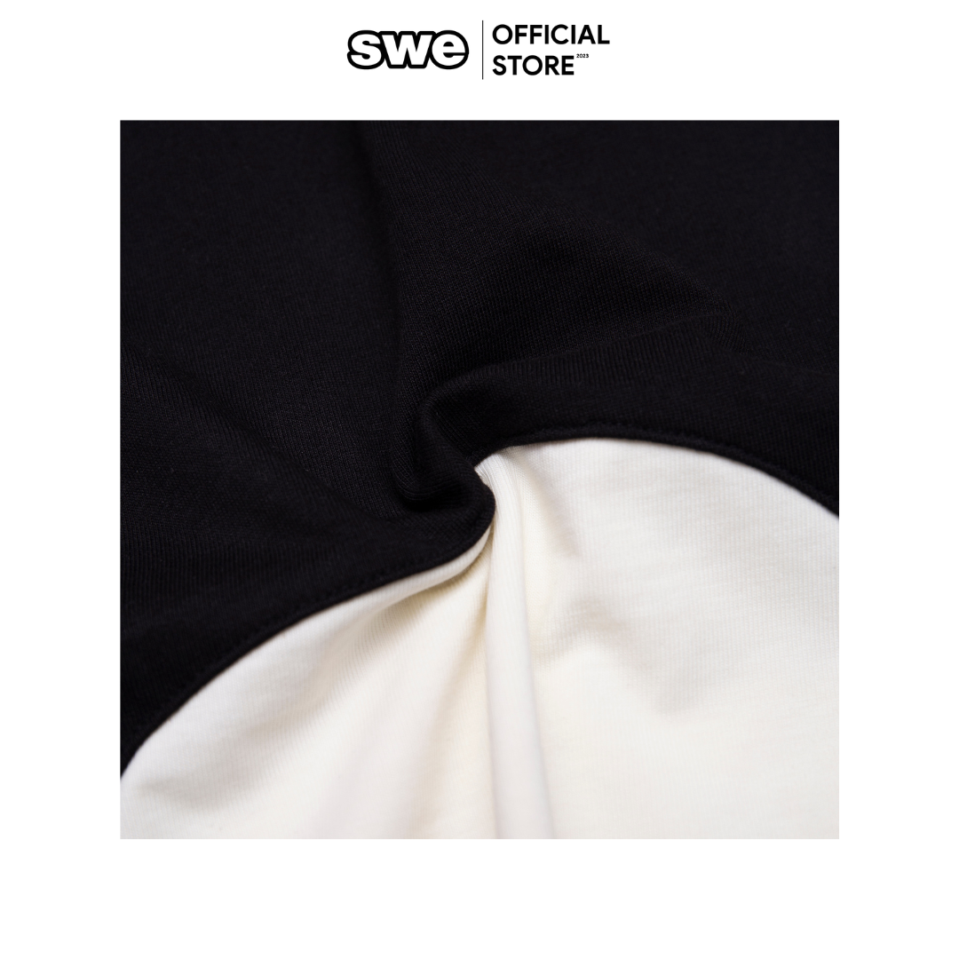 Áo polo nam nữ trắng đen 7TH POLO tay ngắn có cổ basic cotton - Thương hiệu SWE VN