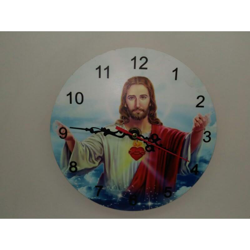 Đồng hồ treo tường hình chúa Jesu