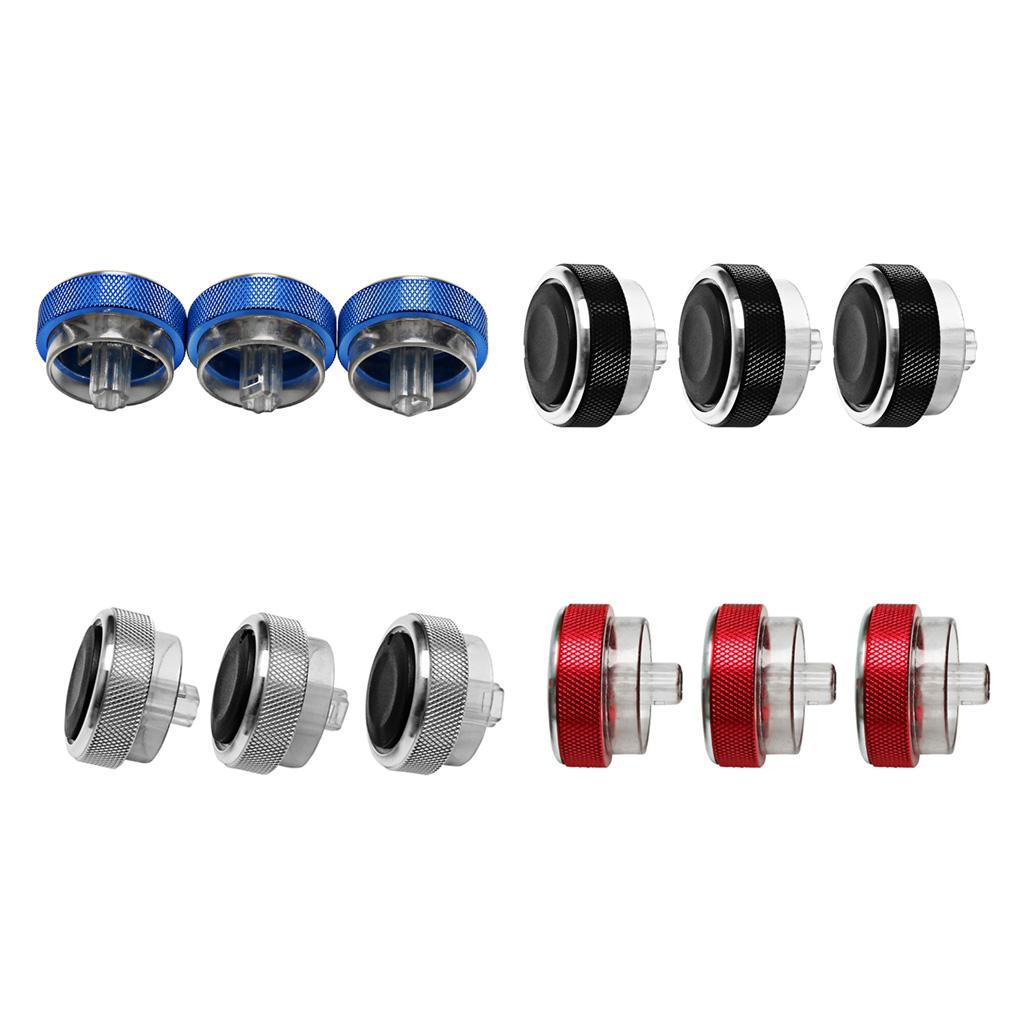 AC Air Conditioner Control Knobs Aluminum Panel Switch for
