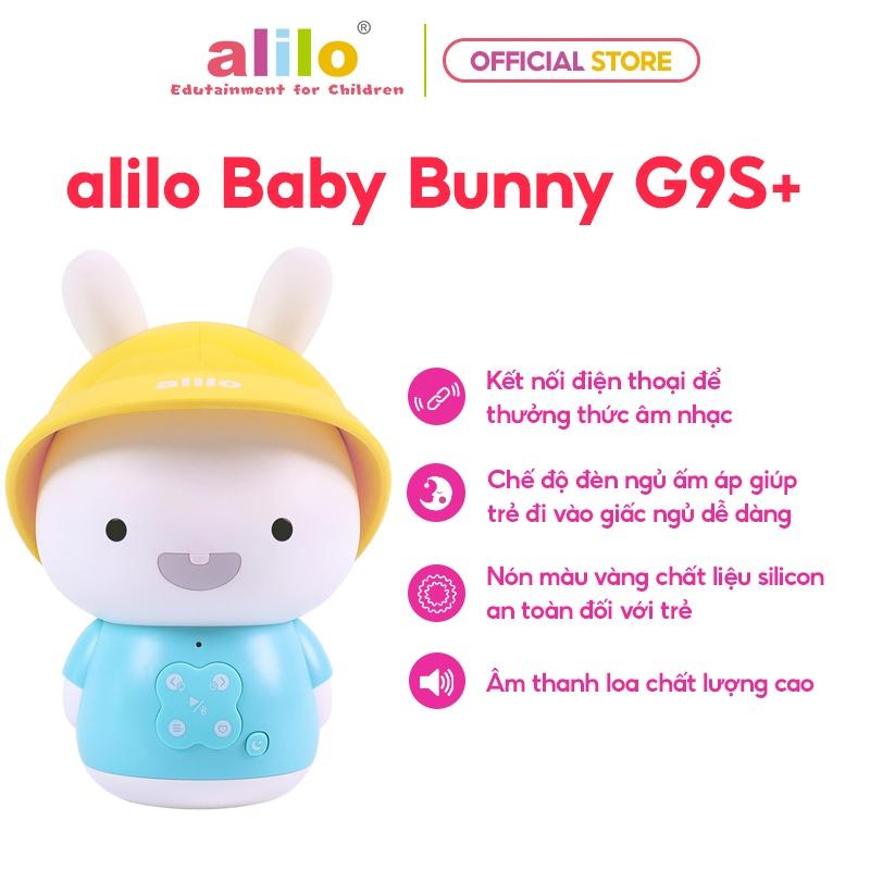 Đồ chơi âm nhạc giáo dục Alilo Baby Bunny G9S+ giáo dục sớm cho trẻ từ 0-4 tuổi, trợ lý giấc ngủ - Hàng chính hãng - Máy phát nhạc, kể chuyện cho bé, trợ lý giấc ngủ giúp bé ngủ ngon