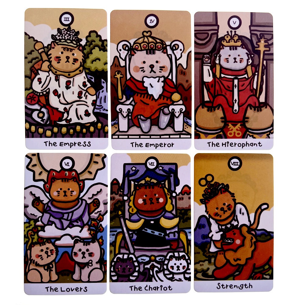 Bộ Bài The Cattitude Tarot T13