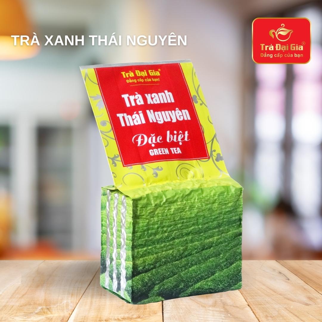 Trà Xanh Thái Nguyên Đặc Biệt Túi Nhôm Hút Chân Không - 500G