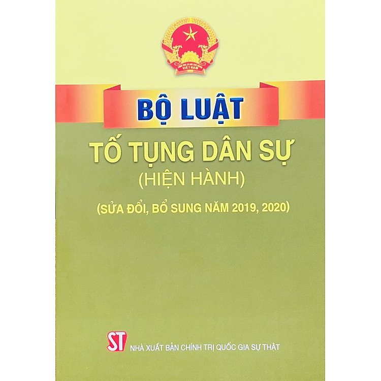 Bộ Luật Tố Tụng Dân Sự (Hiện Hành) (Sửa Đổi, Bổ Sung Năm 2019, 2020, 2022, 2023)