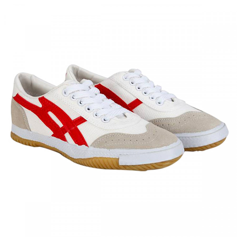 Giày Thể Thao Nam Warrior W27 Màu Trắng Đỏ - Màu Trắngđỏ - Size 41