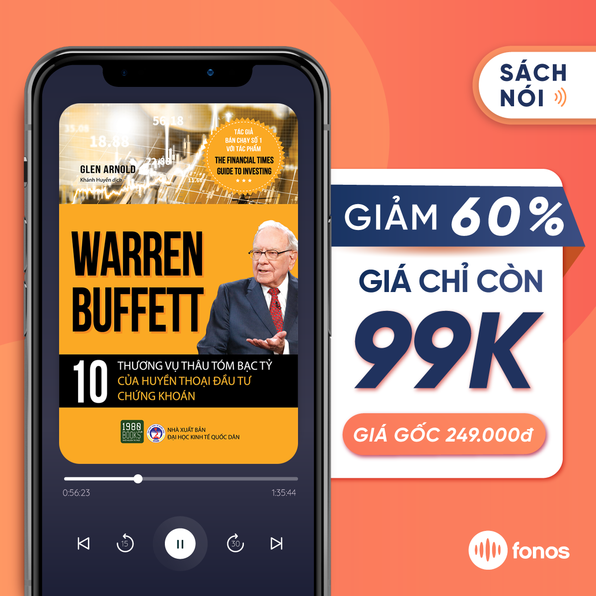 Sách nói Warren Buffett - 10 Thương Vụ Thâu Tóm Bạc Tỷ Của Huyền Thoại Đầu Tư Chứng Khoán