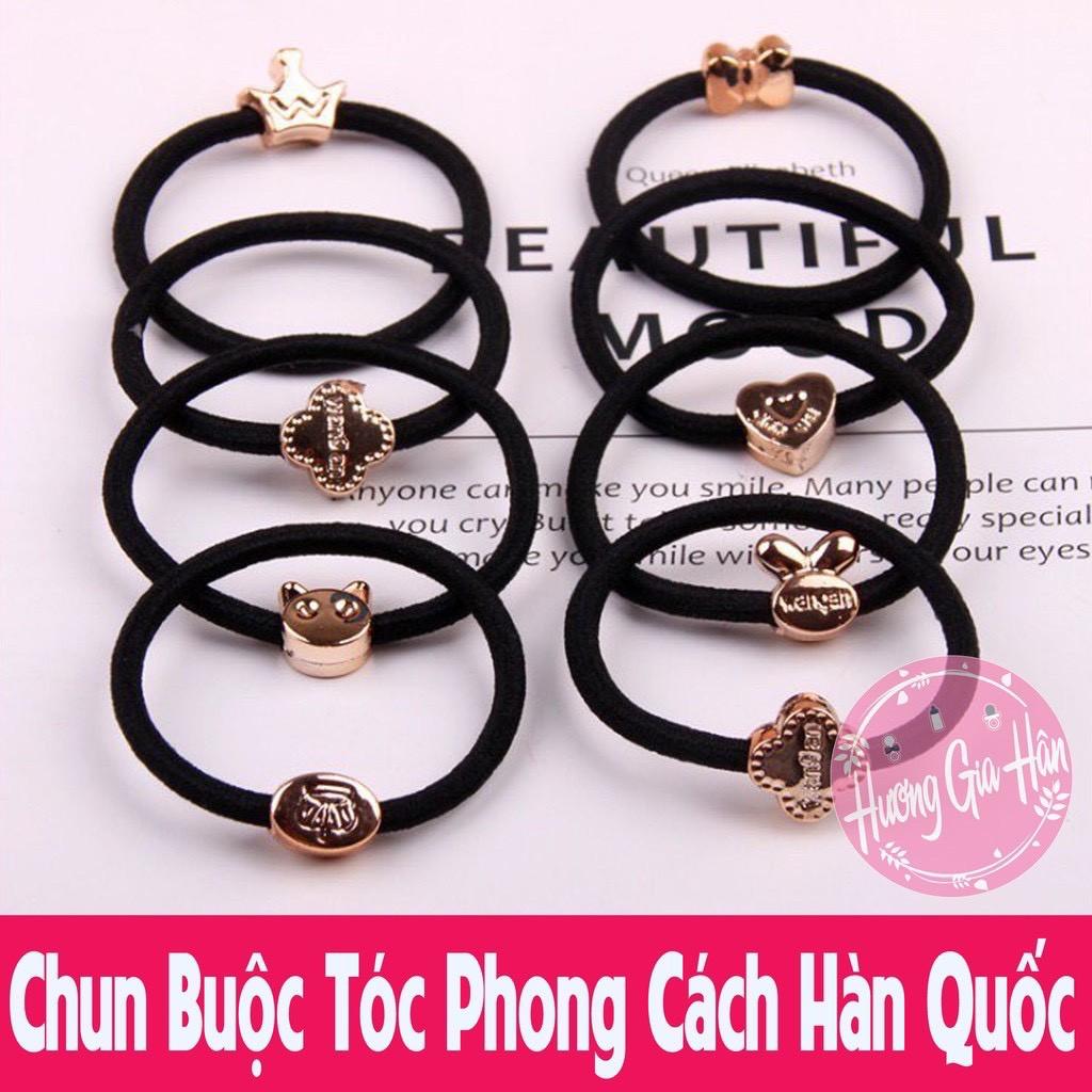 Dây buộc tóc - Chun buộc tóc hình ngộ nghĩnh phong cách Hàn Quốc