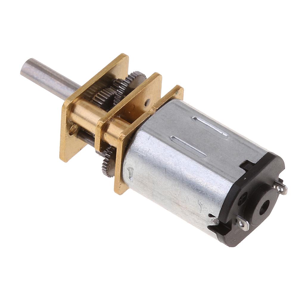 DC 6V 3mm Shaft Gear Motors High Torque Speed Reduction Motor For Model DIY