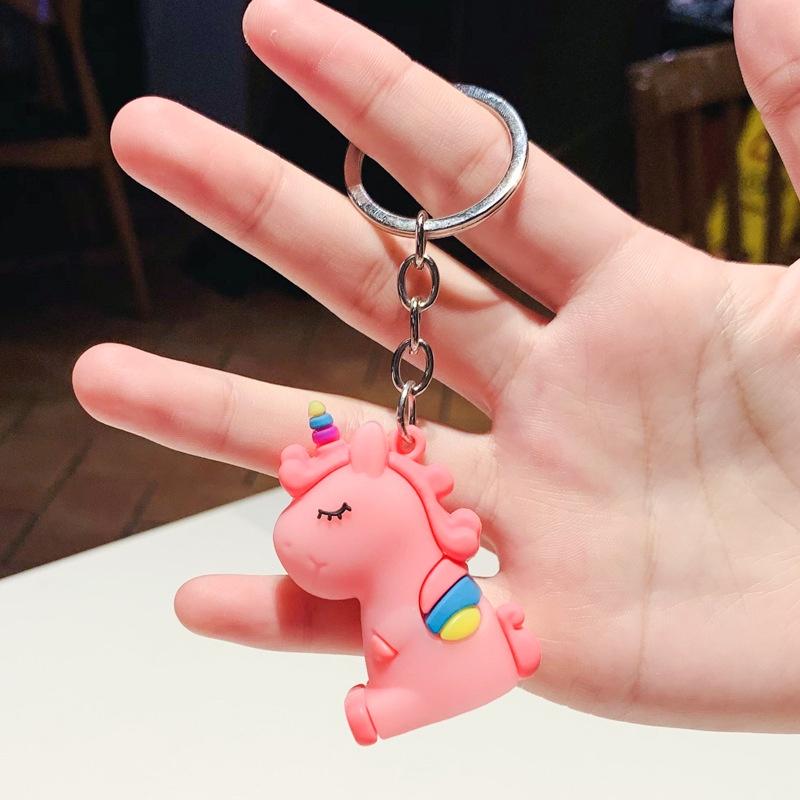 Móc khóa kỳ lân đáng yêu - Hồng