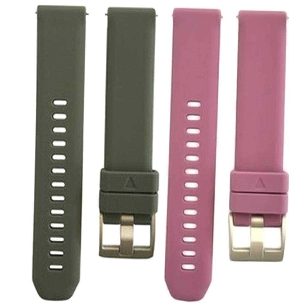 20mm Silicone Quick Release Strap Stainless Steel Buckle#1