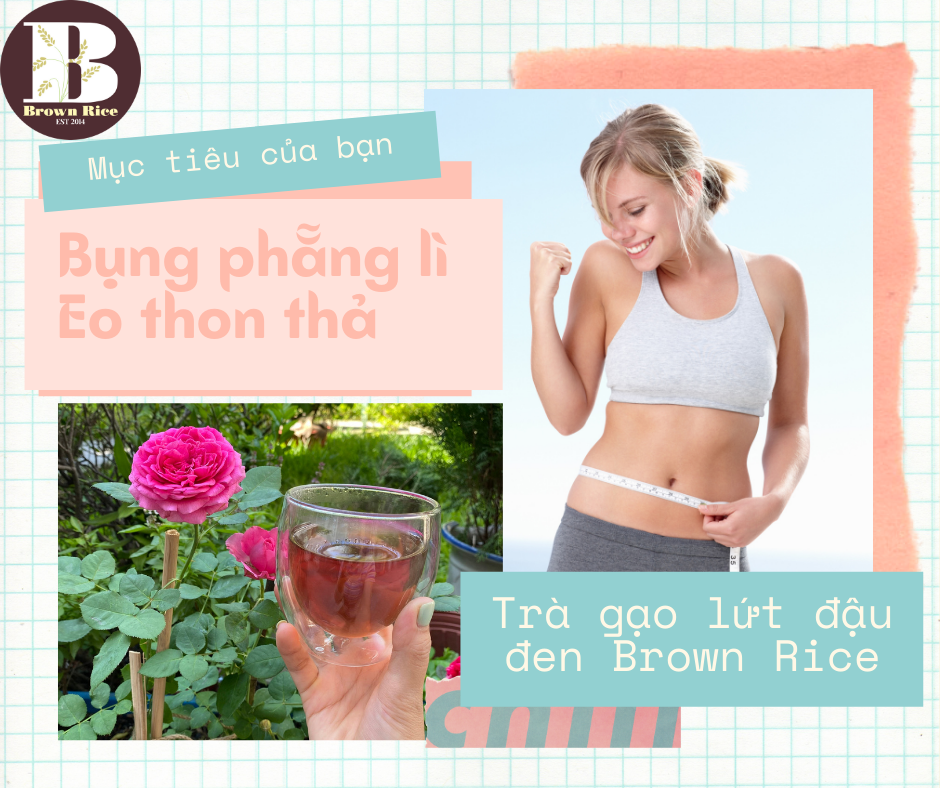 TRÀ GẠO LỨT ĐẬU ĐEN RANG