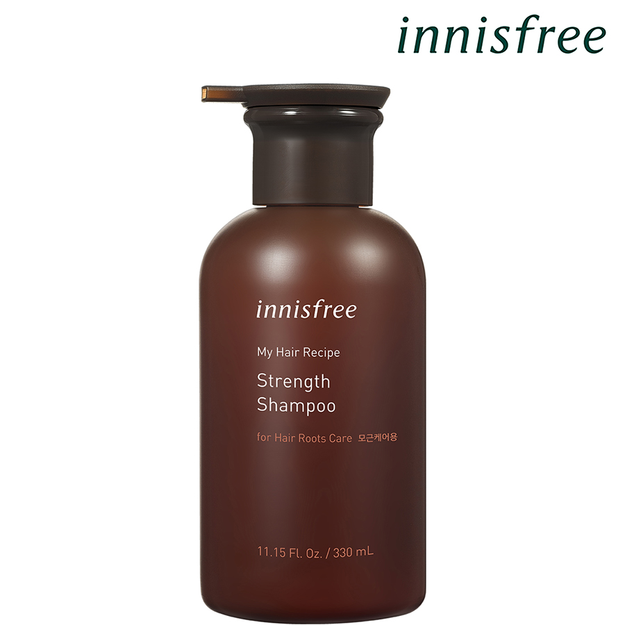 Dầu gội phục hồi gãy rụng innisfree My Hair Recipe Strength Shampoo For Hairs Roots Care 330ml