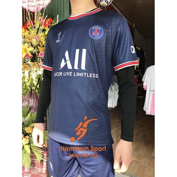 Bộ quần áo thui thái CLB Paris Tím