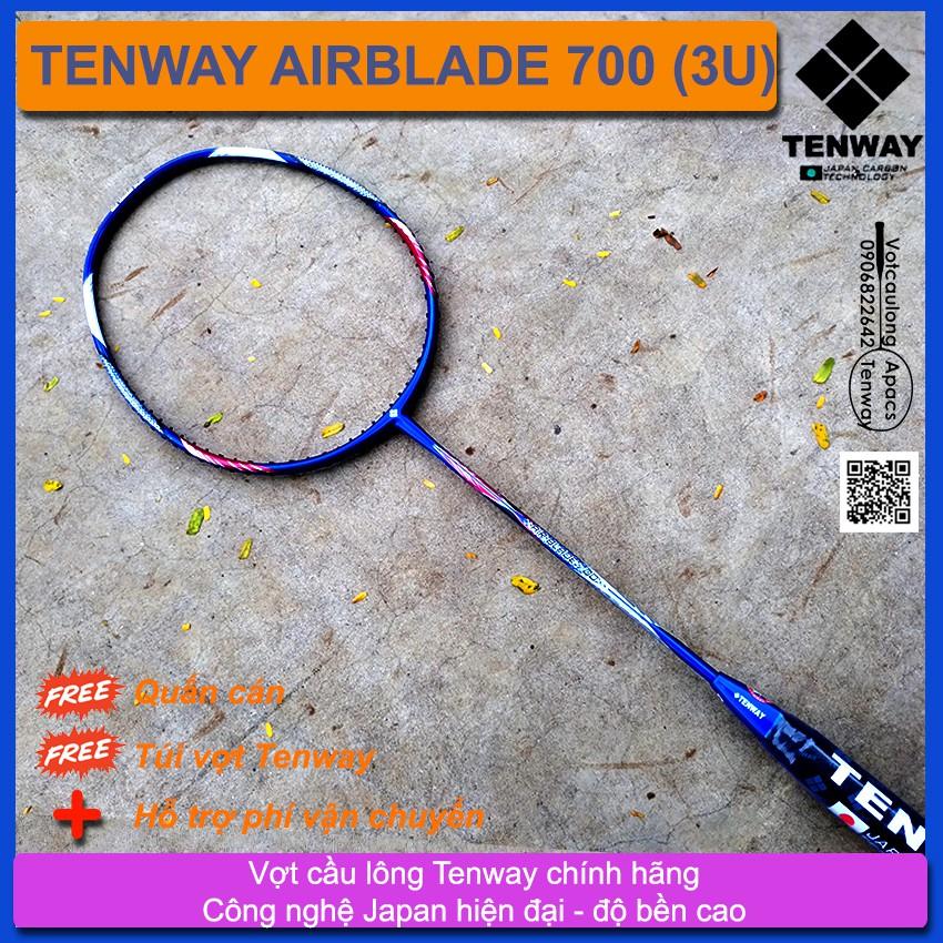 Vợt cầu lông Tenway Airblade 700  | Vợt nặng đầu chuyên thông, thân dẻo dễ thuần dễ đánh