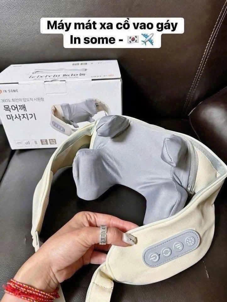 Máy mát xa cổ của In Some Hàn Quốc hàng chính hãng
