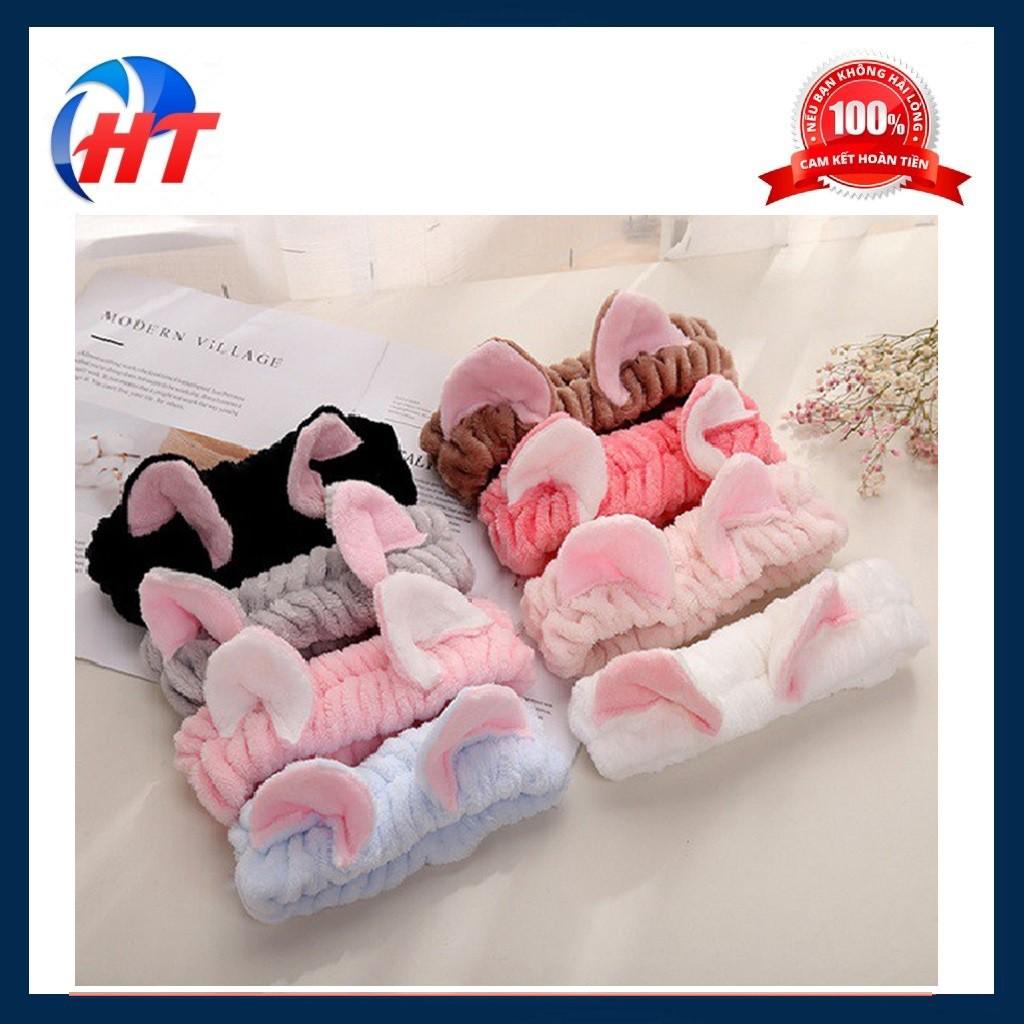 Băng Đô Tai Mèo 3D Vải Nhung Chất Xịn Siêu Mềm Mượt P0088