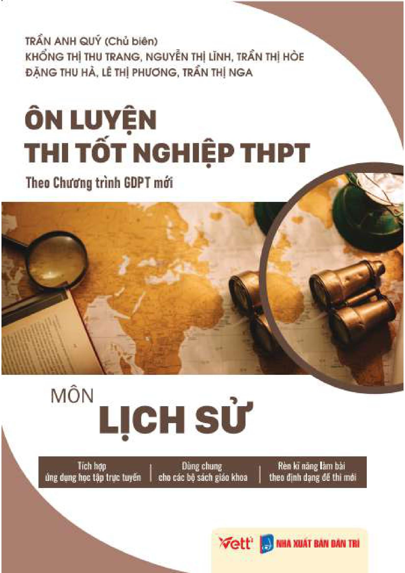 Sách - Ôn Luyện Thi Tốt Nghiệp THPT Theo Chương Trình GDPT Mới - Môn Lịch Sử