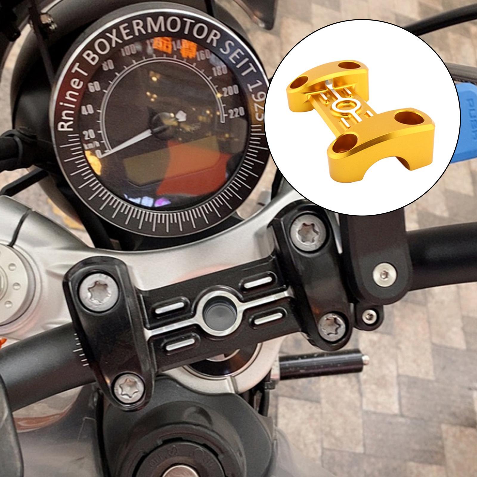 Motorcycle Handlebar Riser Top Cover, Bracket, Clamp, Decoration, for R
