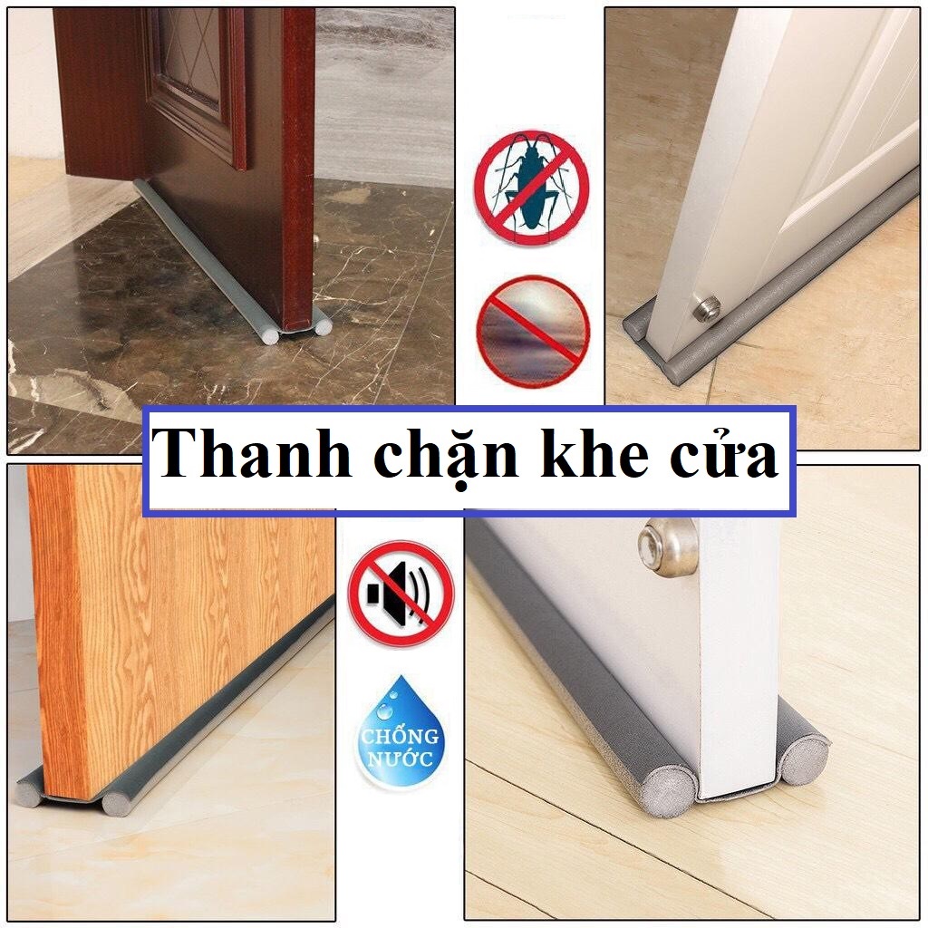 Thanh Chặn Khe Cửa Thanh Nẹp Xốp Chặn Cửa Cách Âm Chặn Bụi Côn Trùng Ngăn Gió Lùa Thoát Hơi Máy Lạnh ZA01