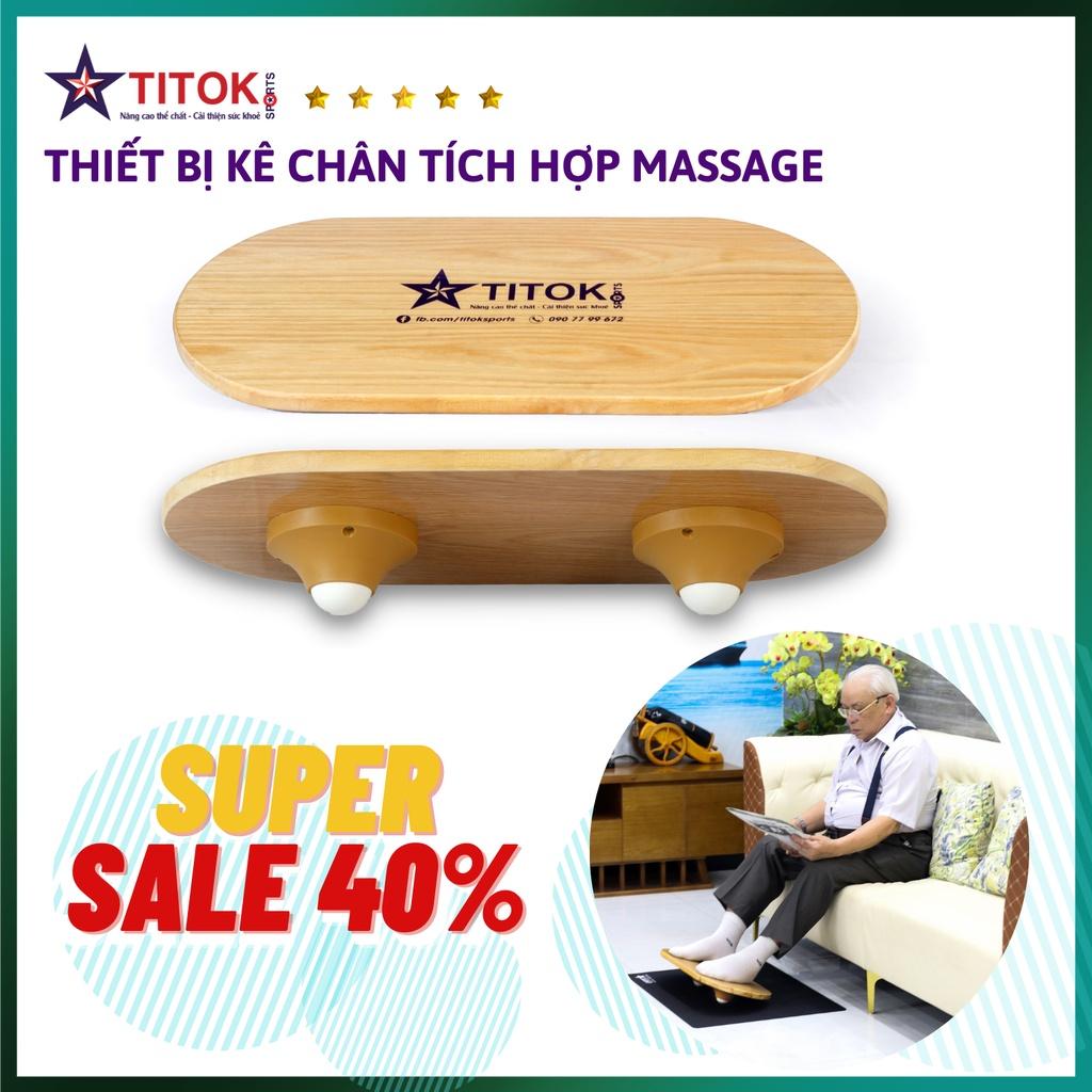 Kê Chân Dành Cho Người Lớn Tuổi | Chuyển Động Tự Do 360º Tích Hợp Massage Chống Tê Mỏi Chân, Lưu Thông Khí Huyết