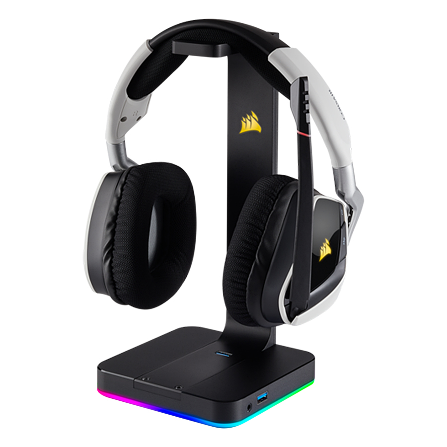 Giá Đỡ Tai Nghe Corsair ST100 RGB - Hàng Chính Hãng