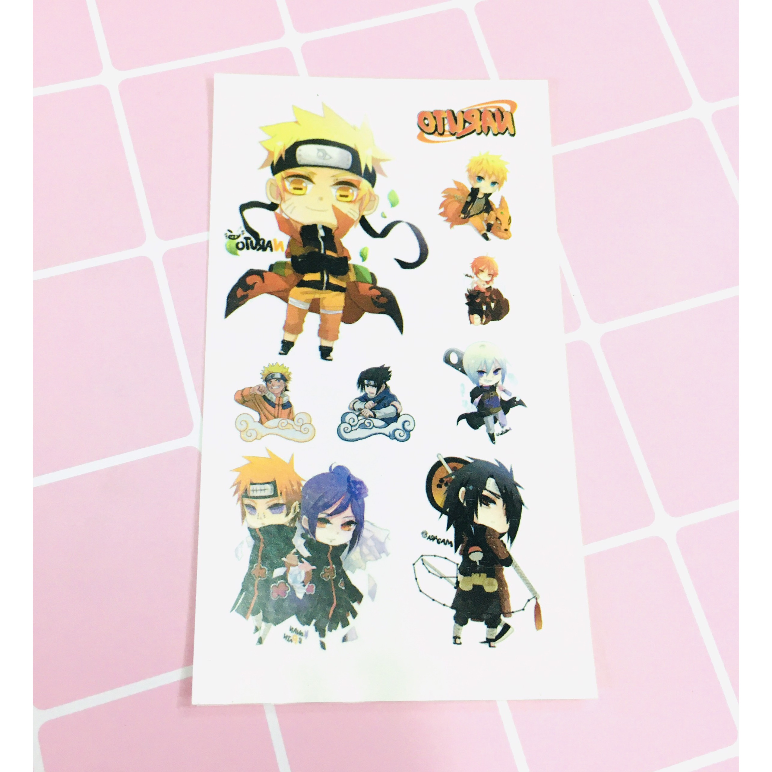 Naruto Shippuden- Die Cut Naruto Sticker 3.5