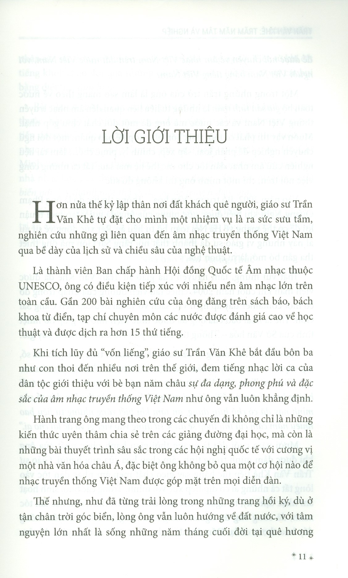 Trần Văn Khê - Trăm Năm Tâm Và Nghiệp