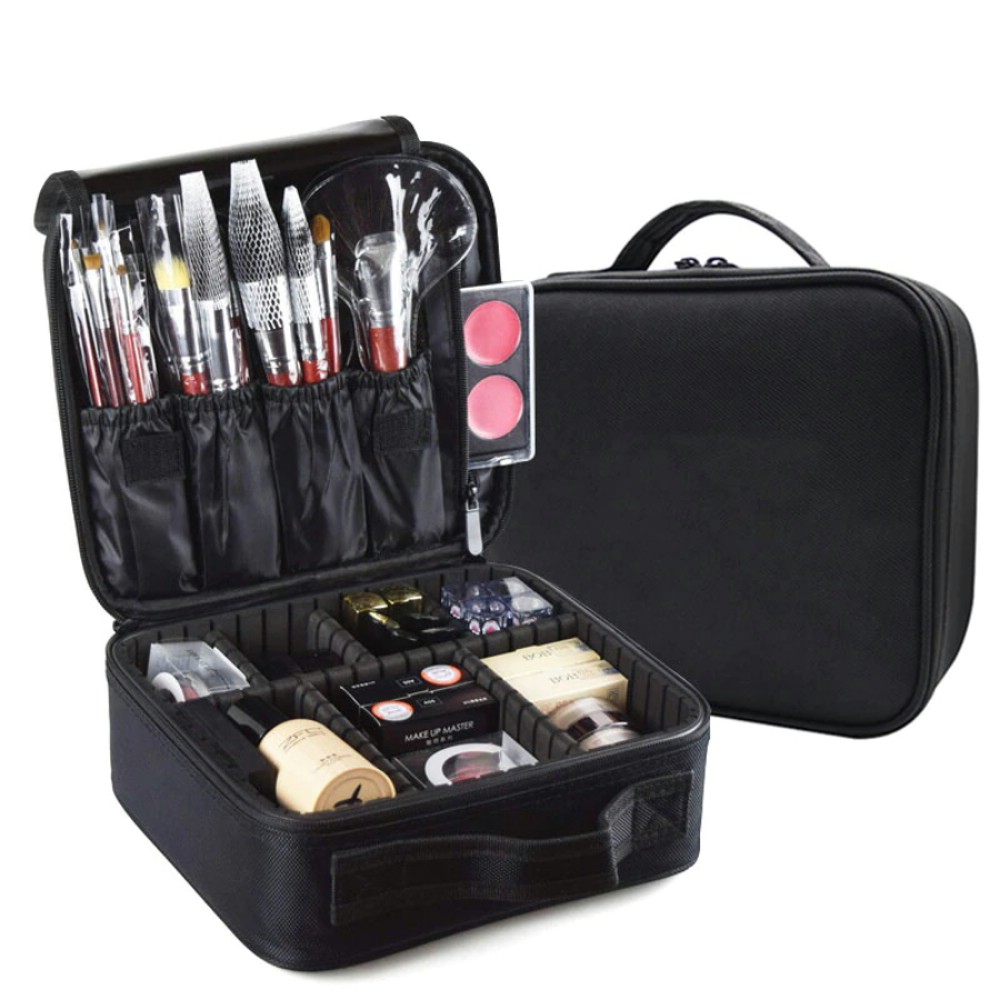Cốp Vali Size Nhỏ Vải Dù Không Thấm Nước Đựng Đồ Makeup Đồ Nối Mi Tiện Lợi Các Ngăn Xếp Tùy Ý Kích Thước 26x22x12cm, Nhiều Màu, Độ Bền Cao, Tay Cầm Chắc Chắn, Chia Ngăn Linh Hoạt,