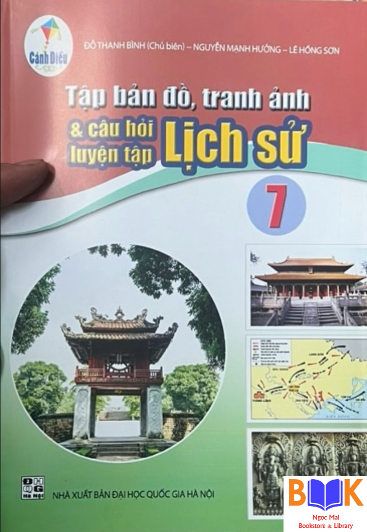 ￼Sách - Tập bản đồ tranh ảnh &amp; câu hỏi luyện tập Lịch sử 7 (Cánh diều)