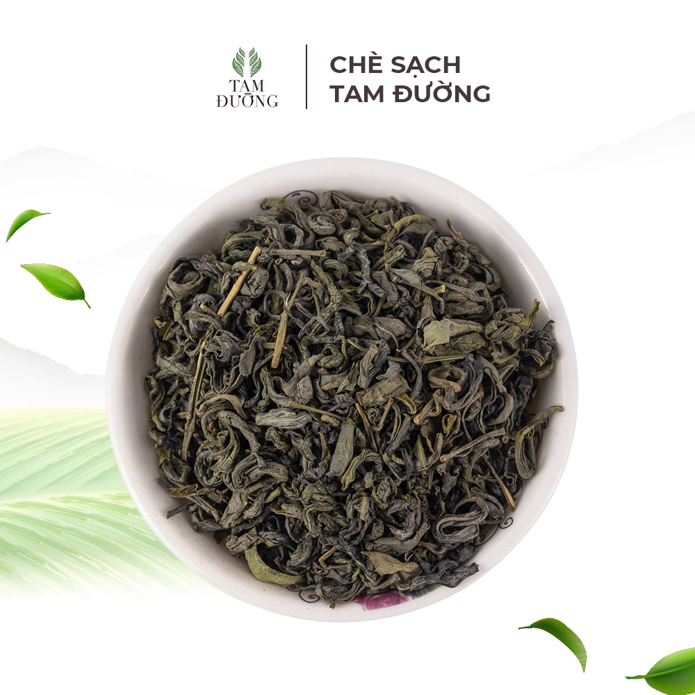 Trà Sạch Kim Tuyên Chính Hiệu Tam Đường Hương Thơm Cốm, Vị Đậm Chát Truyền Thống - Hộp Cứng