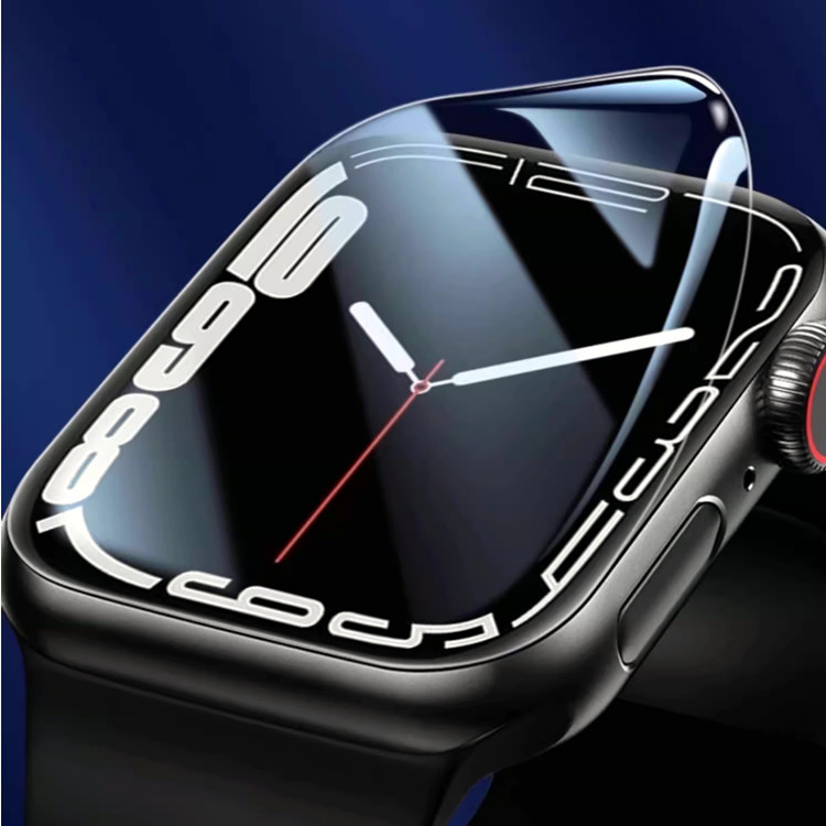 Miếng dán TPU có khung hỗ trợ dán bảo vệ màn hình GOR cho Apple Watch Series 11 / 10 Size 42mm &amp; 46mm - Hàng Chính Hãng