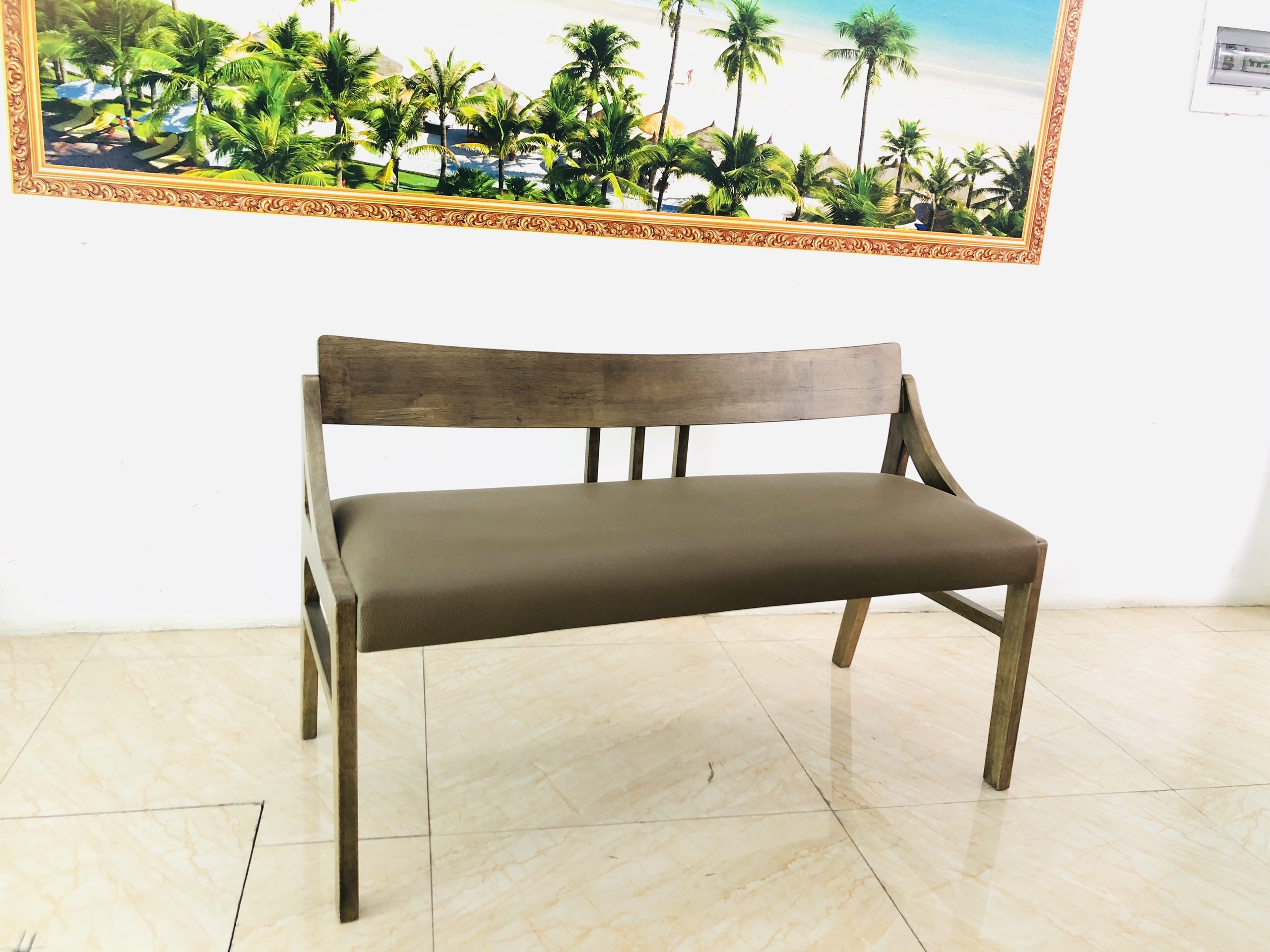 BỘ BÀN ĂN MÙA XUÂN 1m3 TAGO 3 Ghế 1 Bench