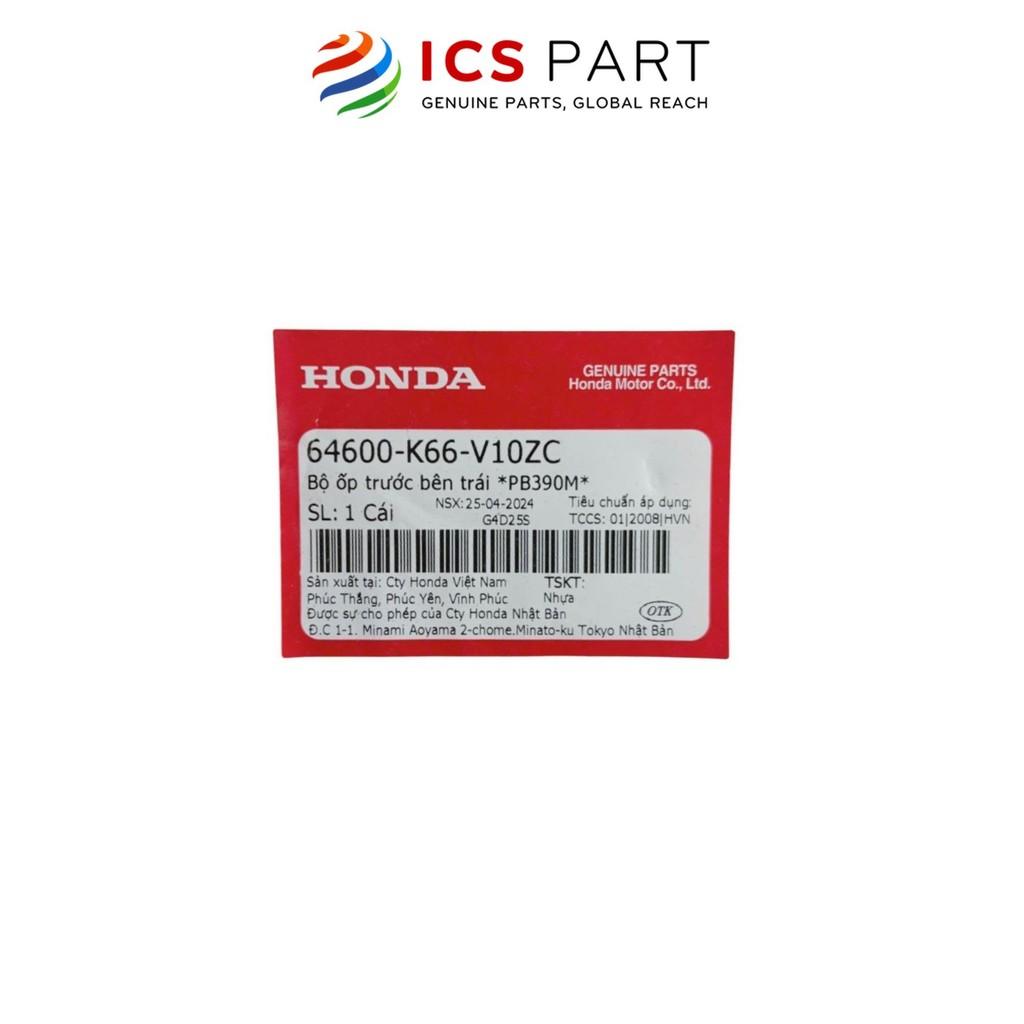 Cánh Yếm Ngoài Trái HONDA Air Blade 125 2015-2016 Xanh Tím Pb-390M (Có Tem) (64600K66V10ZC)