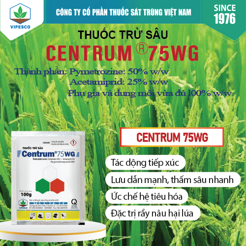 CENTRUM 75WG-100GR - ĐẶC TRỊ RẦY NÂU