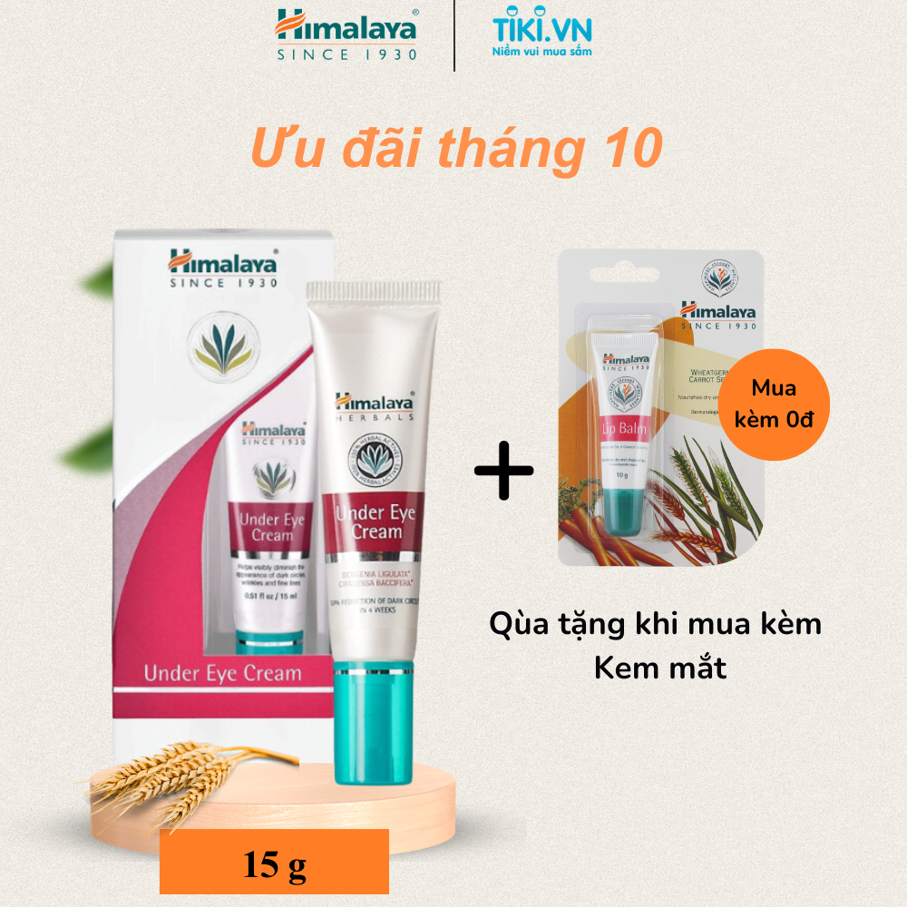 Kem Dưỡng Giảm Thâm Quầng Mắt Himalaya 15ml