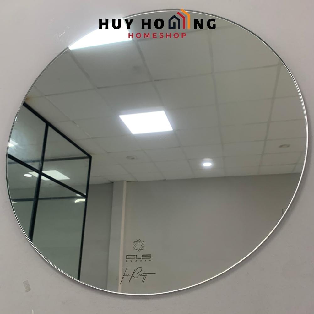 Gương trơn hình tròn mài bóng cạnh GLSMIRROR-S00C80