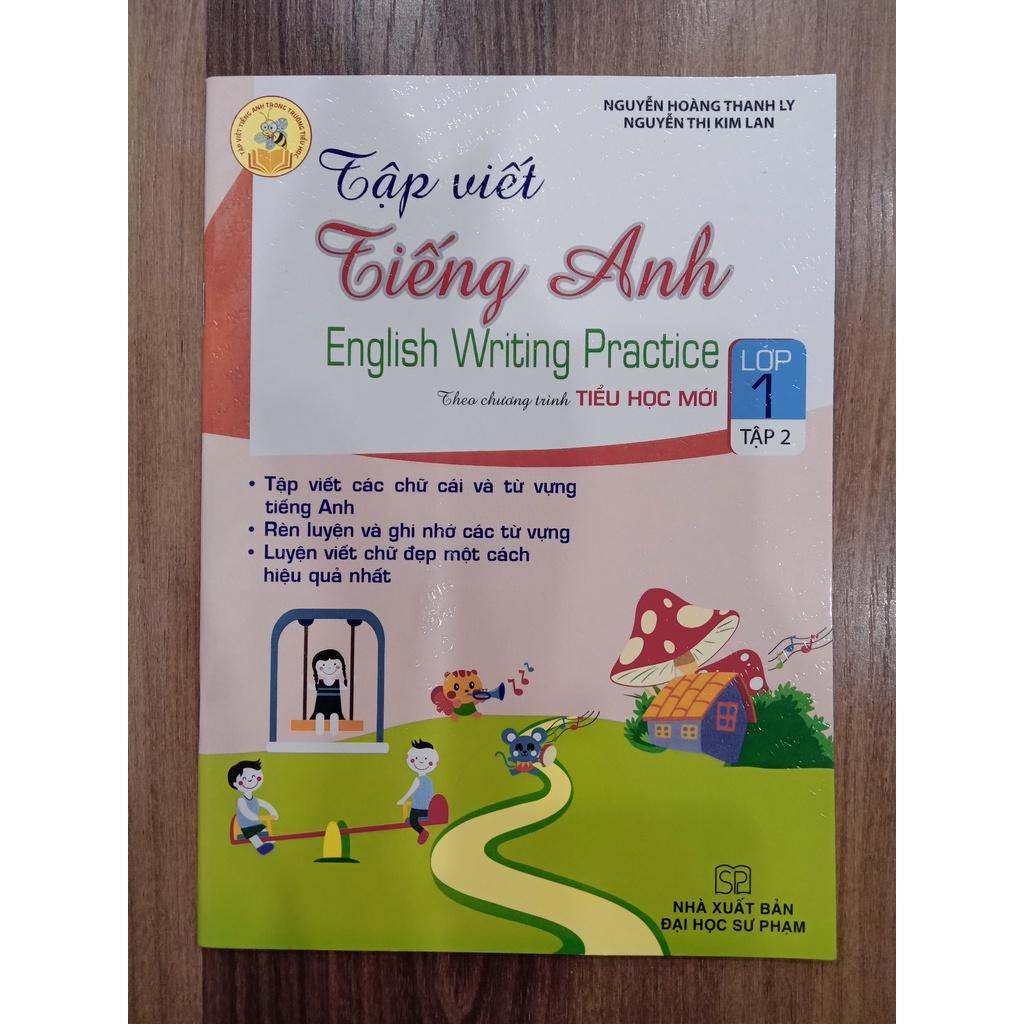 Sách - Combo Tập Viết Tiếng Anh Lớp 1 (Tập 1 + Tập 2) - Chương Trình Mới