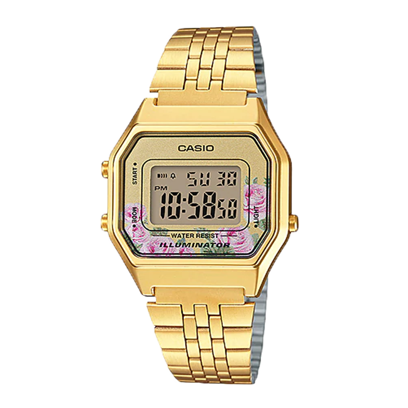 Đồng Hồ Nữ Dây Kim Loại Casio LA680WGA-4CDF (33.5 x 28.6 mm)