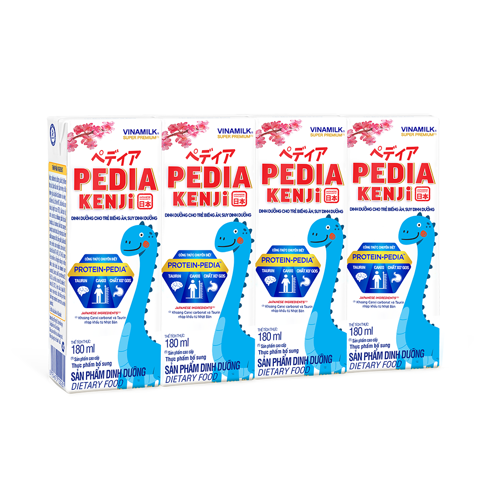 Combo 24 hộp sữa bột pha sẵn Pedia Kenji 180ml