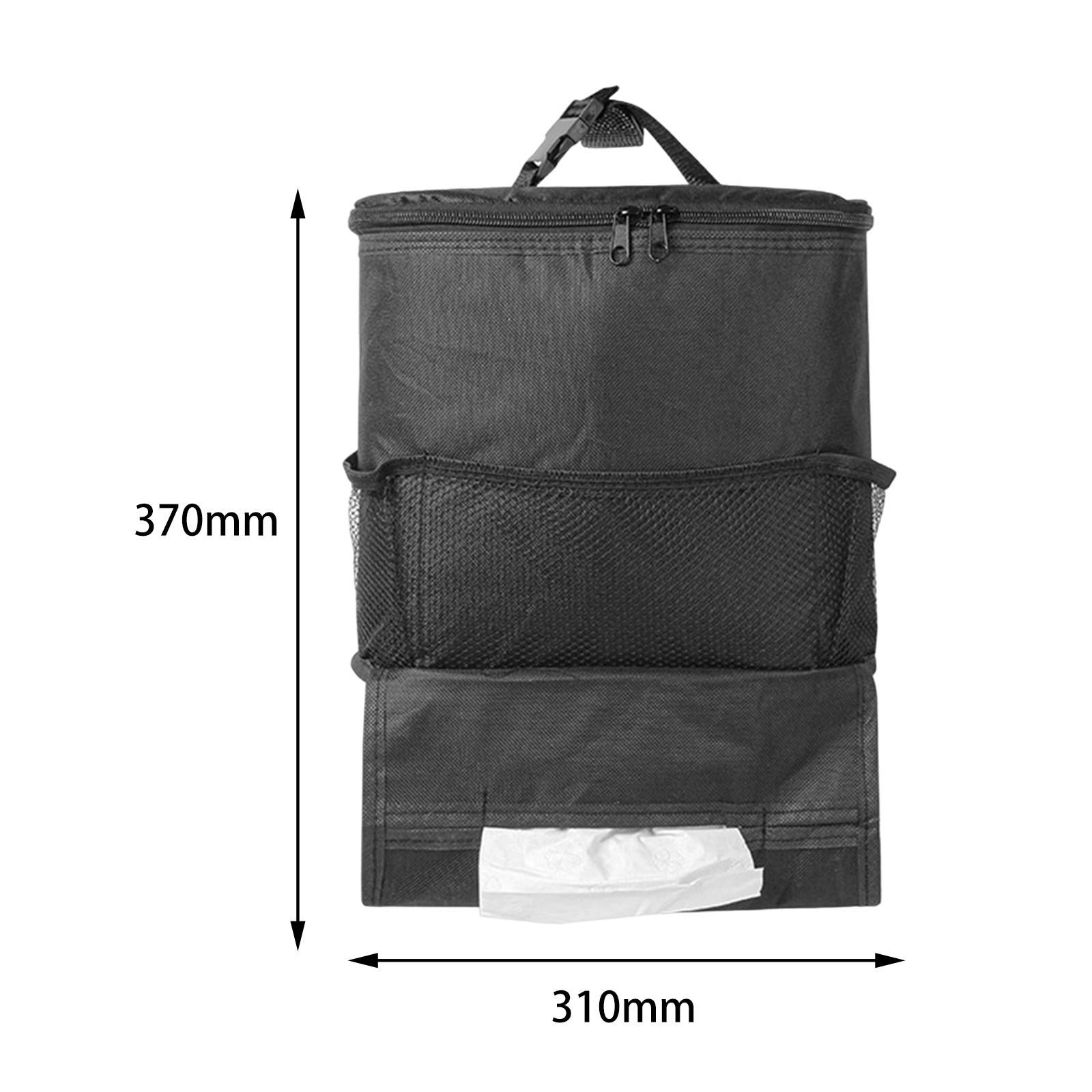 Car Seat Back Organizer Bottle Holders Hanging Travel Storage Bag Insulated Bag