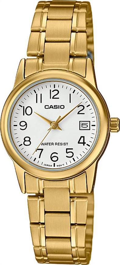 Đồng Hồ Nữ Casio LTP-V002G-7B2UDF Mạ Vàng Mặt Nhỏ