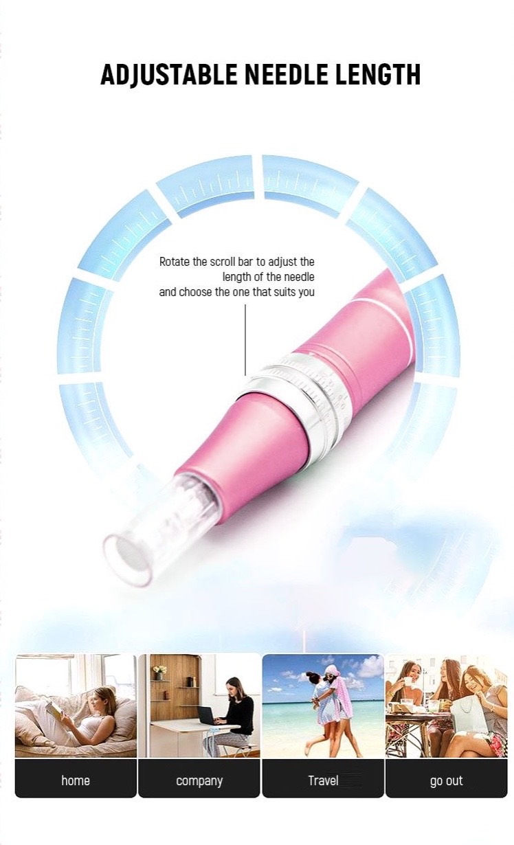 Máy Vi Kim, Lăn Kim L3 Màn Hình Led Hiển Thị Tốc Độ Và 10 Kim Tự Chọn
