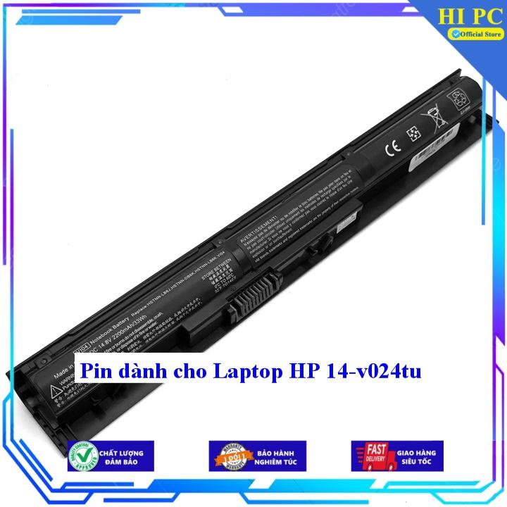 Pin dành cho Laptop HP 14-v024tu - Hàng Nhập Khẩu