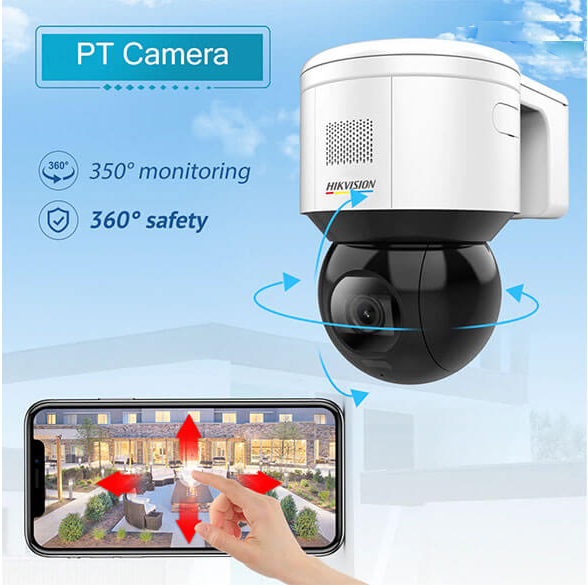 Camera IP SpeedDome 4MP HIKVISION DS-2DE3A400BW-DE/W Có Màu Đêm - Hàng chính hãng