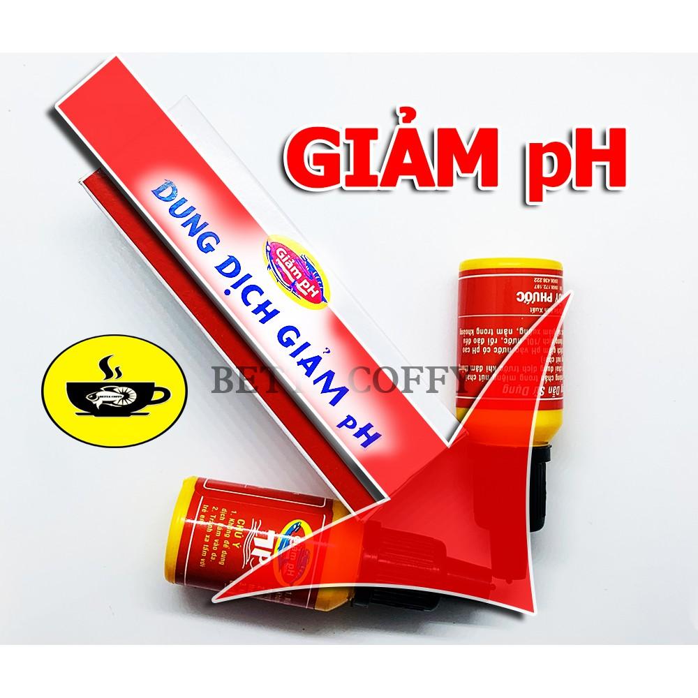 Dung dịch giảm pH hồ cá BETTA COFFY ️