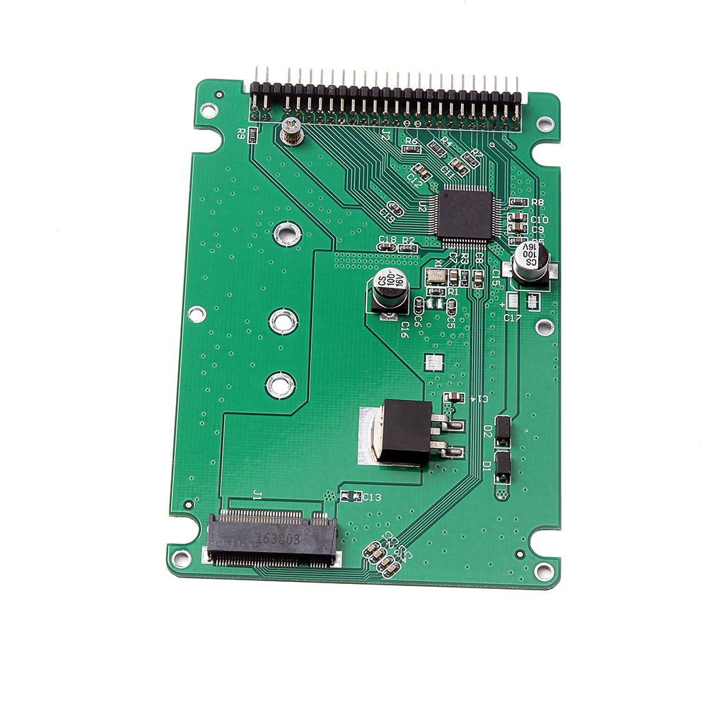 M.2 SSD to 2.5 IDE 44pin Converter Adapter with Case for Computers